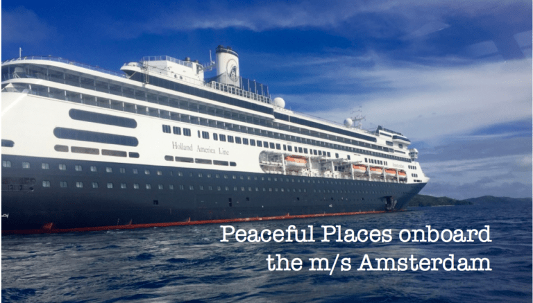 Peaceful Places on the m/s Amsterdam
