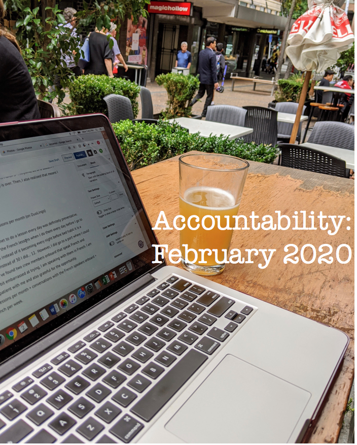 Accountability: February 2020