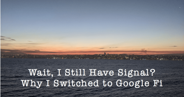 Google Fi on a Cruise Ship: Why I Switched