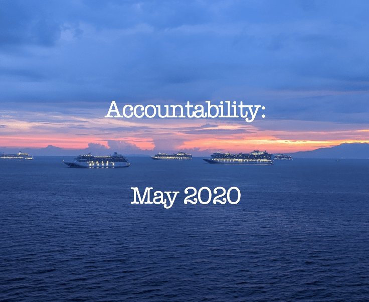 Accountability: May 2020