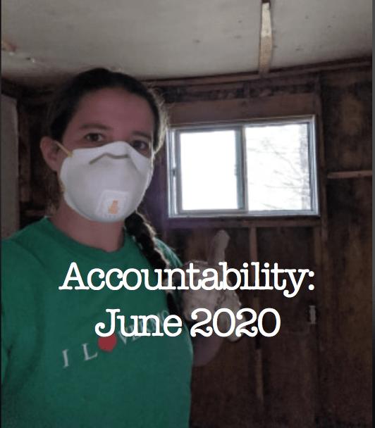 Accountability: June 2020