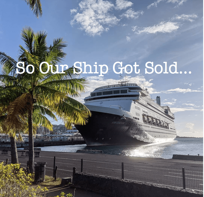 So Our Ship Got Sold…