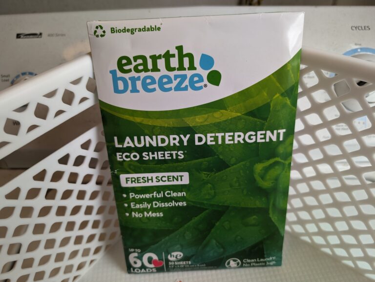 Laundry Detergent Sheets for Travel: EarthBreeze Review