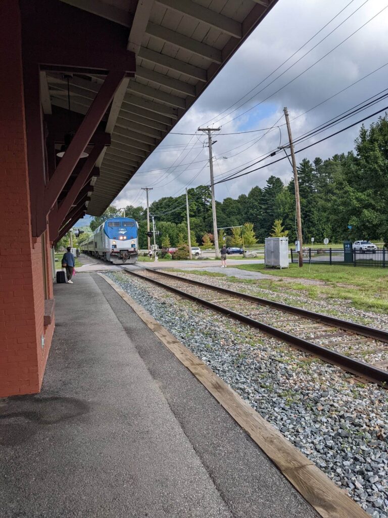 Waterbury, Vermont Amtrak Train station
