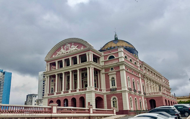 Manaus Opera House during a cruise to the Amazon River